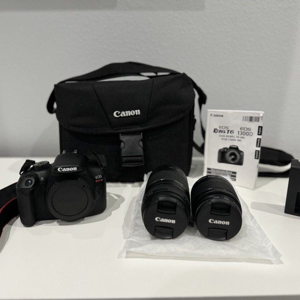 Canon EOS Rebel T6 (W) 1300D